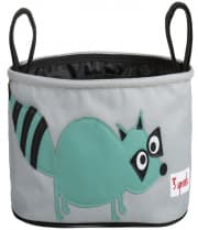 3 Sprouts Stroller Organizer Raccoon
