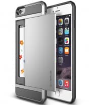 Verus iPhone 6 Plus Case Damda Slide Series Satin Silver