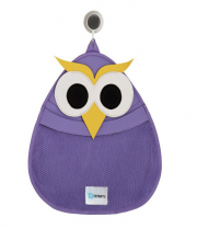3 Sprouts Cute Animal Owl Bath Storage Bag for Kids