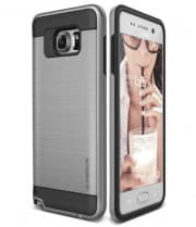 Verus Verge Series Galaxy Note 5 Case Satin Silver