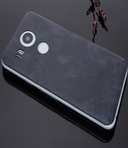 Real Leather Back Decal for Nexus 6P
