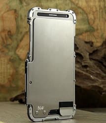 Armor King Aluminum Metal Brushed Stainless Steel Case for Samsung Galaxy Note 3