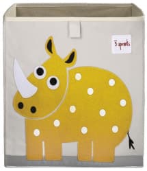 3 Sprouts Canvas Storage Box Rhino