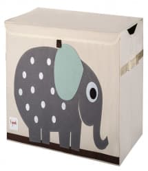 3 Sprouts Toy Chest - Elephant