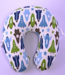 Boppy Slipcovered Feeding and Infant Support Pillow Spaceships