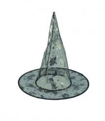 Halloween Prop Witch Mesh Hat Costume