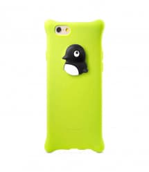 Bone Collection iPhone 6 Plus Bubble 6 Plus - Green Penguin