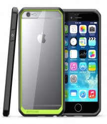 iPhone 6s 6 Supcase Unicorn Beetle Hybrid Protective Bumper Case Green/Black