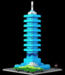 Loz Nano Block Architecture Series Taipei 101