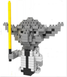 Loz Toy Nano Building Block Gift Series Yoda Star Wars