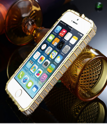 Ultra Bling Crystal Flare Bumper Case for iPhone 6 6s