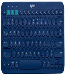 Logitech - K380 Wireless Keyboard - Blue