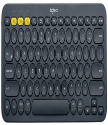 Logitech - K380 Wireless Keyboard - Gray