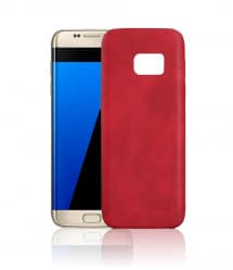 Premium Leather Back Case for Galaxy Note 7 Red