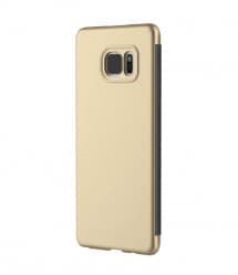 Rock Clear View Case For Galaxy Note 7 Gold