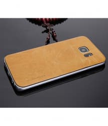 Real Leather Back For Galaxy S7