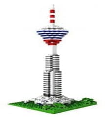 Loz Nano Block Architecture Series Kuala Lumpur Tower