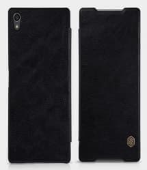 Genuine Leather Flip Case for Xperia Z5