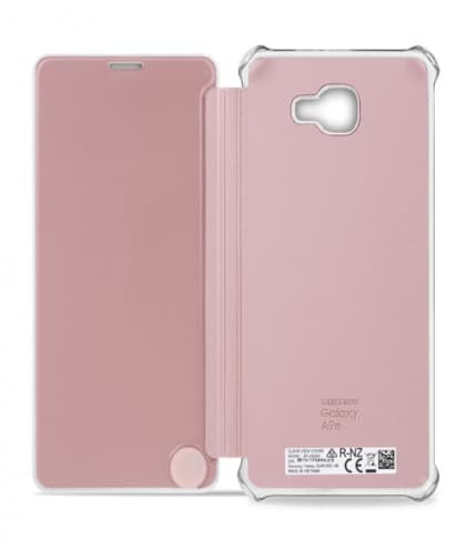 Samsung Clear View Cover Case for Galaxy A9 Rose Gold