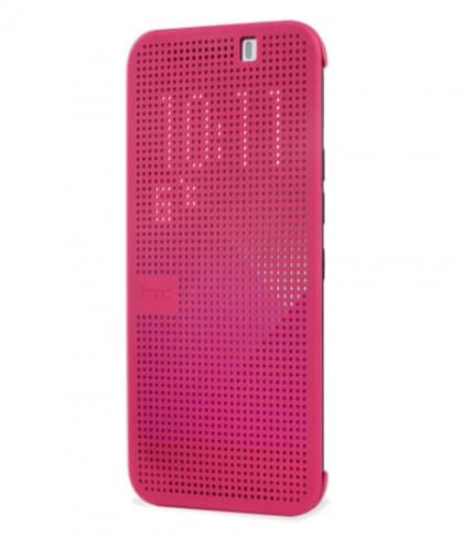 HTC One M9 Dot View Pink Case