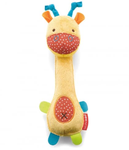 Skip Hop Squeeze Me Rattle - Giraffe