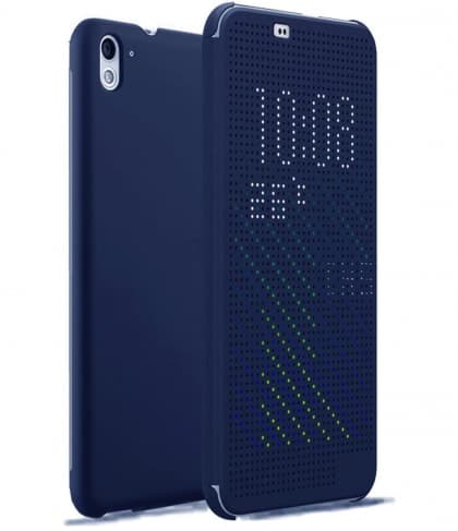 HTC Desire 626 Dot View Case Blue