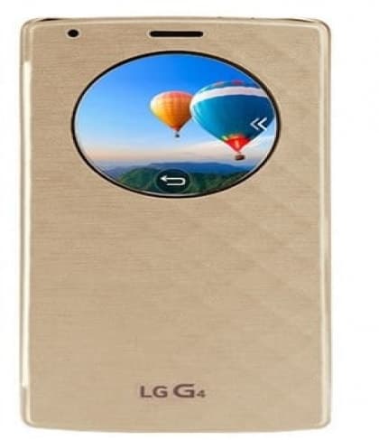 Official LG G4 Quick Circle Case Gold