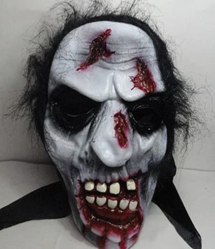 Halloween Zombie Ghost Scary Mask Costume