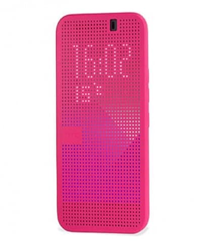 HTC X9 Dot View Cover - Pink