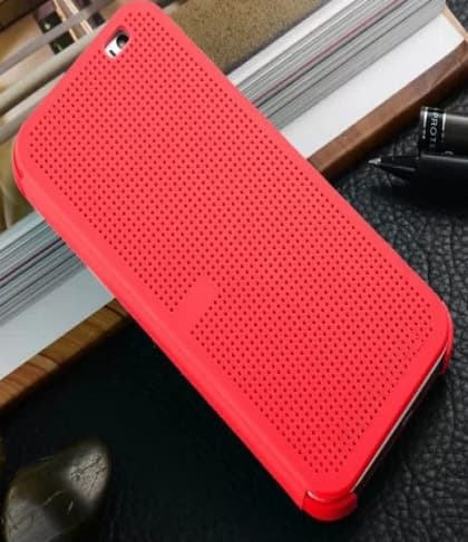 HTC X9 Dot View Cover - Red