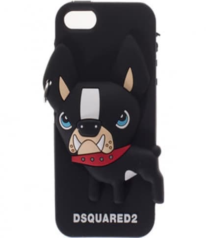 Dsquared2 Dog Black Silicone iPhone 6 6s Case