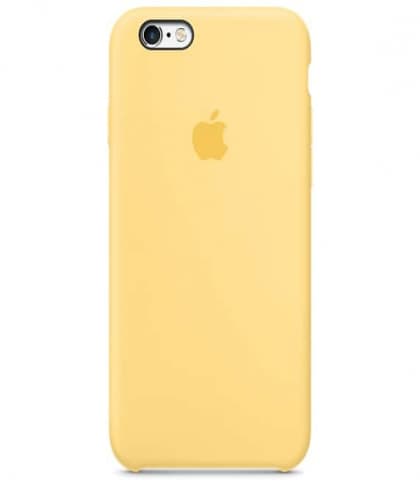 Apple iPhone 6 6s Silicone Case - Yellow