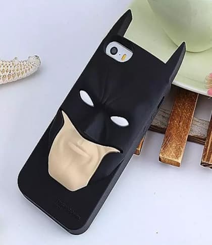 Batman Mask Character Jacket 3D Silicone Case for iPhone 6