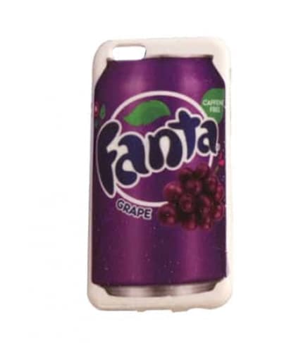 Fanta Grape Can TPU Slim Case for iPhone 6