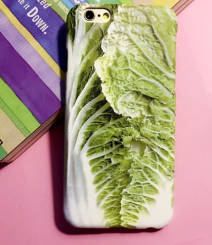 iPhone 5 5S Food Case - Lettuce