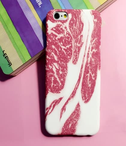 iPhone 5 5S Food Case - Meat