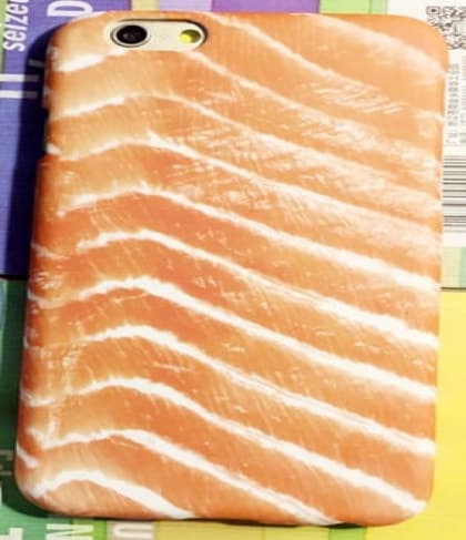 iPhone 5 5S Food Case - Salmon