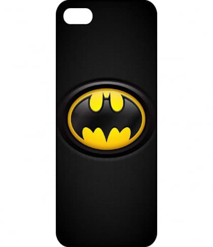 Batman iPhone 5 5S Soft Leather Feel Case