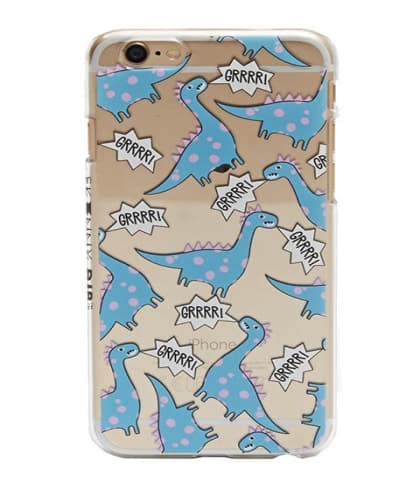 Skinnydip Dinosaur Googly Eyes iPhone 6 6s Case