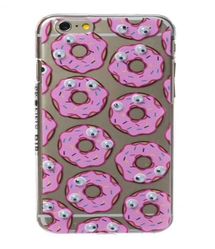 Skinnydip Donut Googly Eyes iPhone 6 6s Case