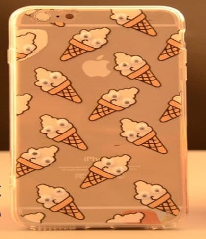 Skinnydip Ice Cream Googly Eyes iPhone 6 6s Plus Case