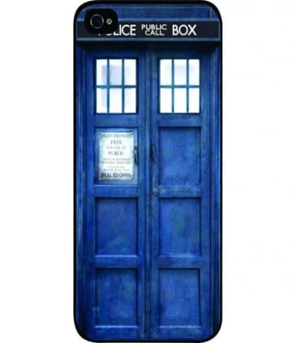 Tardis Doctor Who Police Box Time Machine Note 4 Case