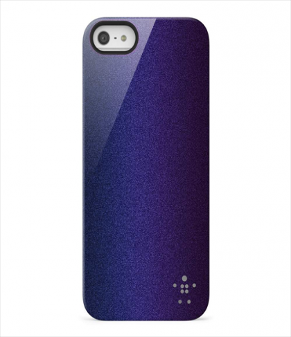Belkin Shield Color Shift for iPhone 5 5s SE Blacktop Indigo