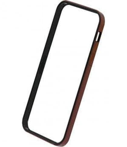 Power Support Metallic Red Flat Bumper Set for iPhone 5