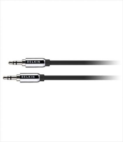 Belkin 3.5 mm to 3.5 mm 3ft (.9m) Premium Car Stereo AUX Cable