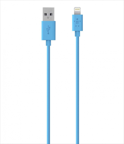 Belkin MIXIT Lightning to USB ChargeSync Cable 4 feet Blue