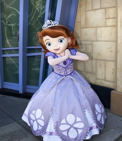 Giant Princess Sophia Cosplay Halloween Costume Mascot