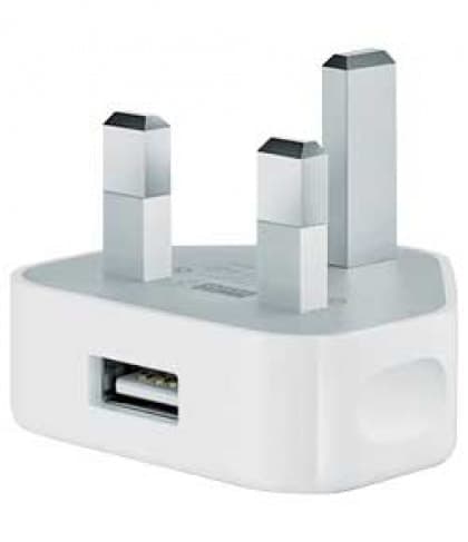 Apple USB Power Adapter for iPhone, iPad, iPod Touch, Nano (North America)