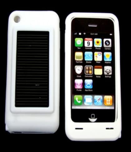 iPhone Solar Charging Silicone Case for iPhone 3G & 3GS
