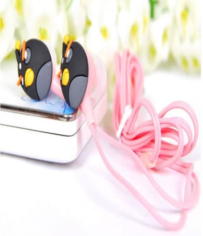 Angry Birds Headphones Ear Buds - Pig